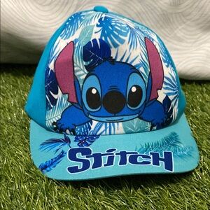 Stitch Blue Kids Cap